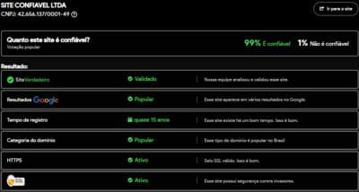 Site verificado e verdadeiro:gggalfacom
